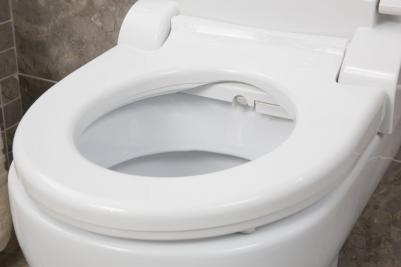 Toilettensitzerhöhung Aquatec Pure Bidet Detailansicht Reinigung & Trocknung