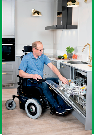 Balder Elektrorollstuhl im Sitzen