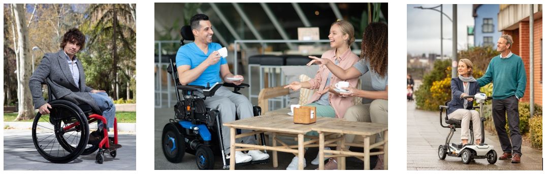 Ein aktives Leben - mit Invacare Rollstühlen und Scootern