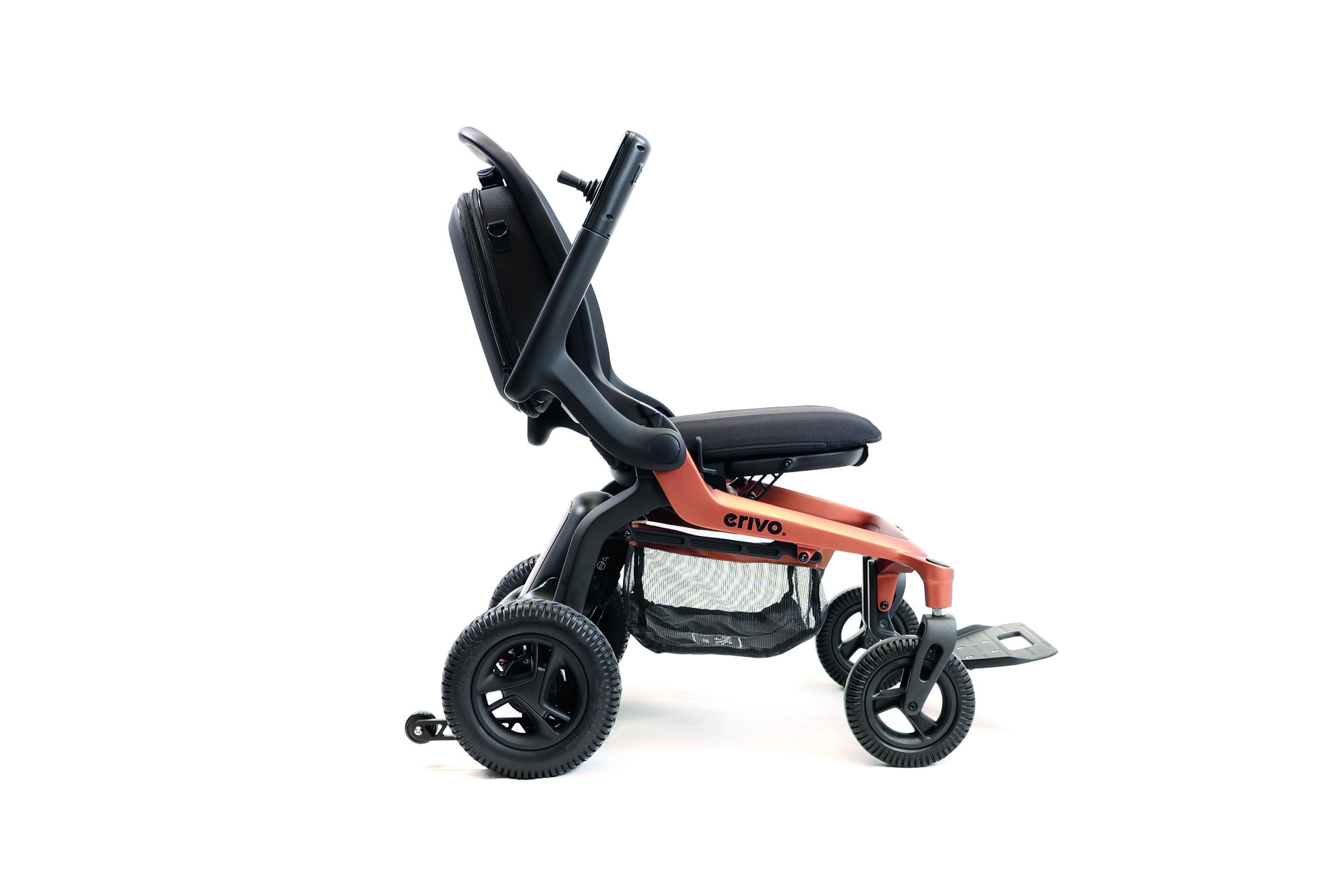 erivo carbon mit hochgeklappten Armlehnen