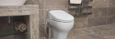 Toilettensitzerhöhung Aquatec Pure Bidet