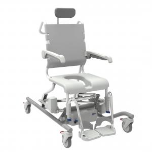 Höhenverstellbarer Toilettenrollstuhl Aquatec Ocean E-Vip Höhenverstellbarer Toilettenrollstuhl Aquatec Ocean E-Vip