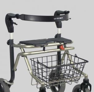 Rollator Dolomite Soprano Detailansicht Korb