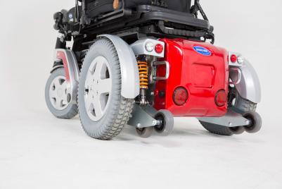 Elektrorollstuhl Invacare Storm4 X-plore ULM Detailansicht Heck