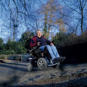 Elektrorollstuhl Invacare G50 Anwendungsbeispiel