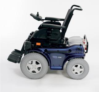 Elektrorollstuhl Invacare G50 (seitliche Ansicht) 