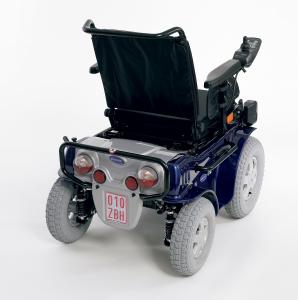 Elektrorollstuhl Invacare G50 Rückseite