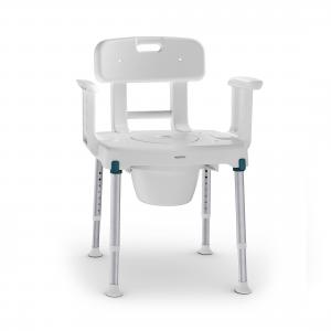 Duschstuhl mit Toilettenfunktion Aquatec Pure Azure