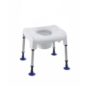 Produktbild Toilettenrollstuhl Pico ohne Rückenlehne